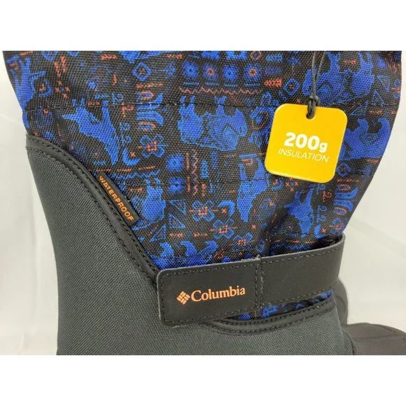 Columbia Powderbug Plus II Insulated Winter Boots Youth Kids Size 1Y BY1327-021 - Picture 2 of 10